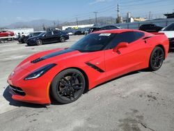 Salvage cars for sale from Copart Sun Valley, CA: 2018 Chevrolet Corvette Stingray Z51 3LT