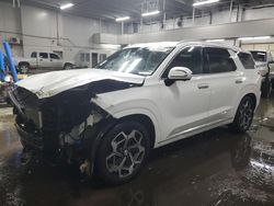 Hyundai Palisade Vehiculos salvage en venta: 2022 Hyundai Palisade Calligraphy