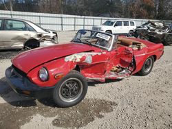 MG salvage cars for sale: 1978 MG B