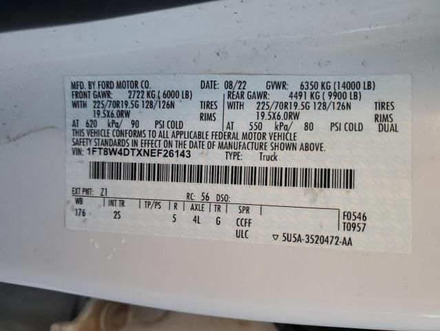 2022 Ford F450 Super Duty