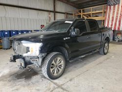 Ford f-150 salvage cars for sale: 2018 Ford F150 Supercrew