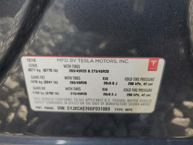 2016 Tesla Model X