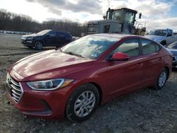 Hyundai Elantra Vehiculos salvage en venta: 2017 Hyundai Elantra SE