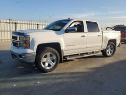 Salvage cars for sale from Copart Dunn, NC: 2014 Chevrolet Silverado K1500 LTZ