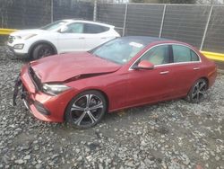 Mercedes-Benz salvage cars for sale: 2022 Mercedes-Benz C 300 4matic