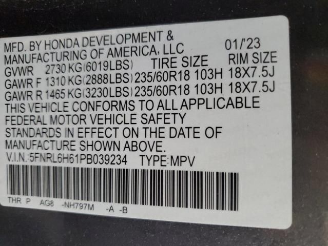 2023 Honda Odyssey EXL