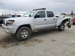 Salvage trucks for sale at Bakersfield, CA auction: 2005 Toyota Tacoma Double Cab Prerunner Long BED