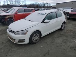 Volkswagen Golf salvage cars for sale: 2015 Volkswagen Golf