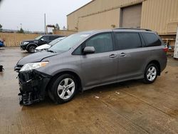 Toyota salvage cars for sale: 2020 Toyota Sienna LE