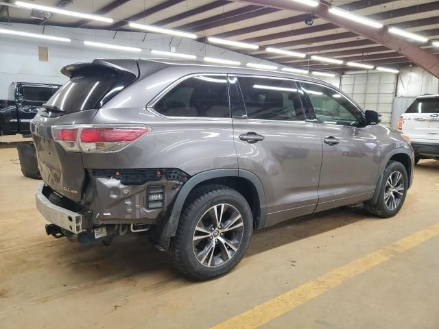 2016 Toyota Highlander XLE