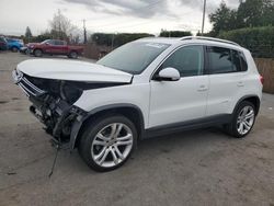 Volkswagen salvage cars for sale: 2016 Volkswagen Tiguan S