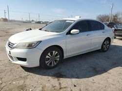 Honda Accord salvage cars for sale: 2015 Honda Accord LX