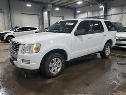 Ford Explorer salvage cars for sale: 2010 Ford Explorer XLT