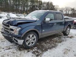 Ford f-150 salvage cars for sale: 2018 Ford F150 Supercrew