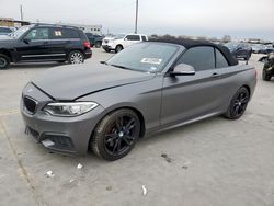 BMW salvage cars for sale: 2017 BMW M240I