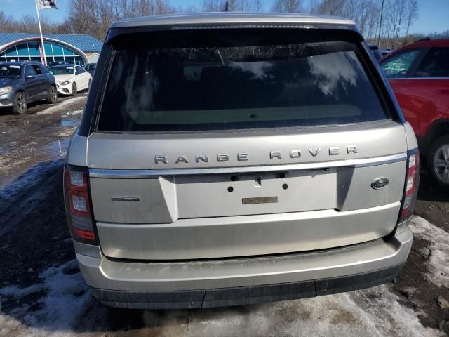 2016 Land Rover Range Rover Supercharged