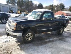 Salvage cars for sale from Copart Mendon, MA: 2004 Chevrolet Silverado K1500