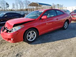 Toyota Camry Sola salvage cars for sale: 2004 Toyota Camry Solara SE