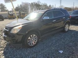 Chevrolet Equinox salvage cars for sale: 2010 Chevrolet Equinox LT