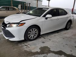 Toyota Camry l salvage cars for sale: 2018 Toyota Camry L