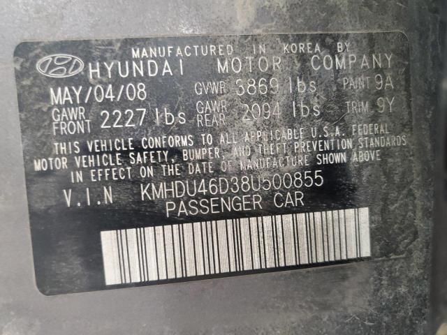 2008 Hyundai Elantra GLS