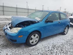 Ford salvage cars for sale: 2007 Ford Focus ZX3