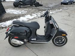Salvage motorcycles for sale at Farr West, UT auction: 2023 Vespa GTS/SEI Giorni 300