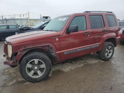 Jeep Liberty Sport salvage cars for sale: 2008 Jeep Liberty Sport