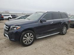 Mercedes-Benz salvage cars for sale: 2017 Mercedes-Benz GLS 450 4matic