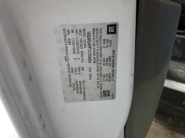 2018 Chevrolet Express G2500