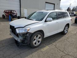 Toyota Highlander salvage cars for sale: 2010 Toyota Highlander Limited