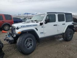 Jeep Wrangler salvage cars for sale: 2022 Jeep Wrangler Unlimited Rubicon 4XE