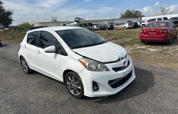 Toyota Yaris salvage cars for sale: 2012 Toyota Yaris