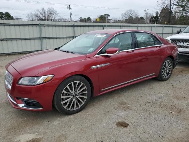 2017 Lincoln Continental Select