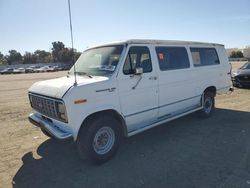 Ford Econoline e350 Super Duty salvage cars for sale: 1990 Ford Econoline E350 Super Duty Van