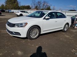 Volkswagen salvage cars for sale: 2016 Volkswagen Passat SE