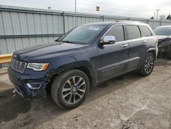 Jeep Grand Cherokee salvage cars for sale: 2017 Jeep Grand Cherokee Overland