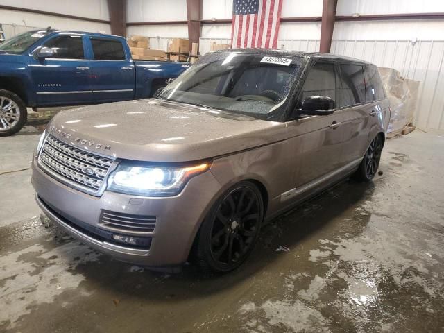 2016 Land Rover Range Rover Supercharged