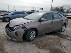 Toyota Corolla salvage cars for sale: 2015 Toyota Corolla L