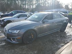 Audi salvage cars for sale: 2019 Audi A4 Premium Plus