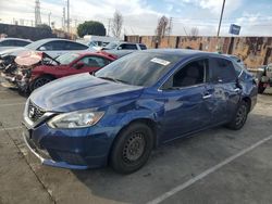 Nissan salvage cars for sale: 2018 Nissan Sentra S