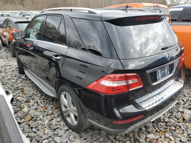 2012 Mercedes-Benz ML 350 4matic