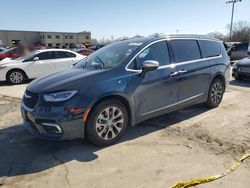 Chrysler Pacifica salvage cars for sale: 2022 Chrysler Pacifica Hybrid Pinnacle