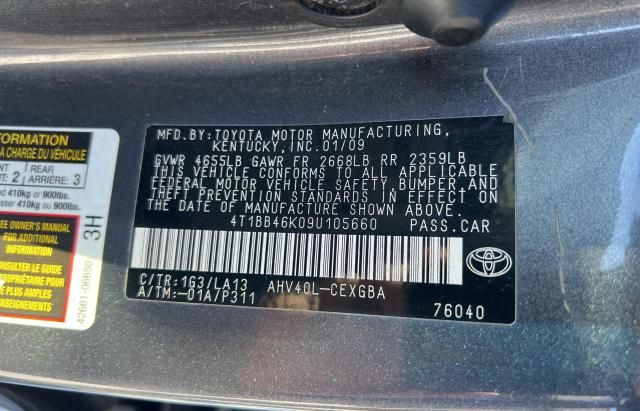 2009 Toyota Camry Hybrid