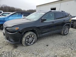 Salvage cars for sale from Copart Windsor, NJ: 2019 Jeep Cherokee Latitude Plus