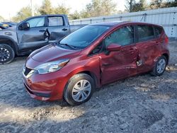 Salvage cars for sale from Copart Midway, FL: 2017 Nissan Versa Note S