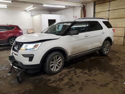 Ford Explorer salvage cars for sale: 2018 Ford Explorer XLT