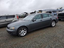 BMW 7 Series salvage cars for sale: 2008 BMW 750 LI