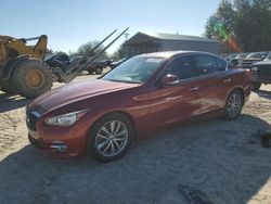 Salvage cars for sale from Copart Midway, FL: 2014 Infiniti Q50 Base