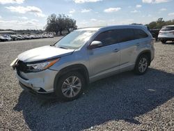 Toyota salvage cars for sale: 2014 Toyota Highlander XLE